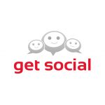 Get Social Logo including Messenger Bubbles Icon